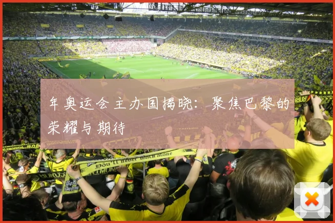 年奥运会主办国揭晓:聚焦巴黎的荣耀与期待